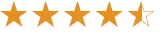 4,4 étoiles sur 5