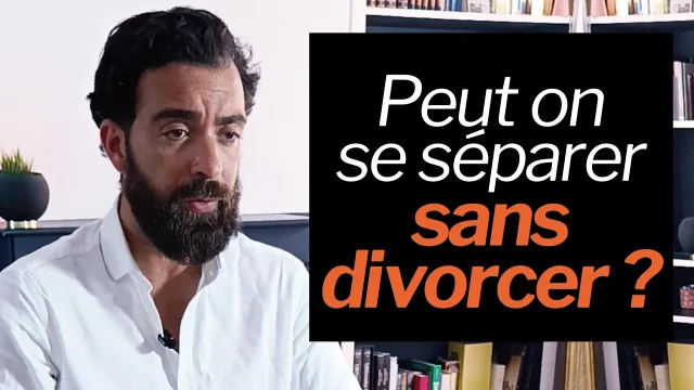 Peut-on se séparer sans divorcer ? La séparation de corps